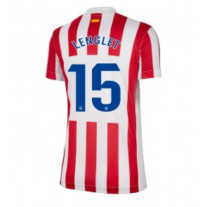 Atletico Madrid Clement Lenglet #15 Hjemmebanetrøje Dame 2025-26 Kortærmet